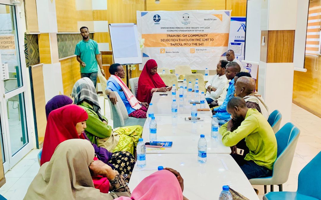 Community Selection Through The ICBT  for S4T Enrollment Training